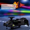 12V Electric Ride On Truck Car with Remote Control, Kids Ride On Car with Led Lights, Music, Safety Belt,Double Doors, for Boys and Girls - 2 of 4