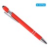 Unique Bargains Metal Black Ink Medium Point 2 in 1 Ballpoint Pen with Screen Touching Tip Style 1 12 Pcs - 3 of 4