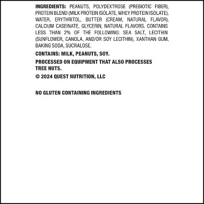 Quest Nutrition Protein Cookie - Peanut Butter - 12ct: Ready to Eat, 15g Protein Per Serving, 1.53 Net Weight