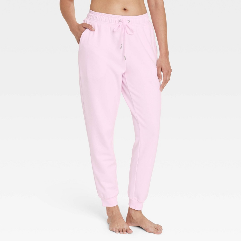 Women's Fleece Jogger Pants - Auden™ Pink size XL