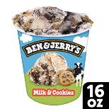 Ben & Jerry's Milk and Cookies Vanilla Ice Cream - 16oz