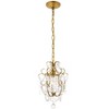 Elegant Lighting Kirin Collection Pendant D11.3 H16.5 Lt:1 Chrome Finish - 3 of 4