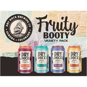 Dry Dock Brewing Fruity Booty Variety Pack - 12PK/12 fl oz Cans - 1 of 4