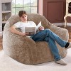 FFKQBH Bean Bag Chair for Adults (Khaki) - 2 of 3