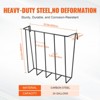 VEVOR Livestock Hay Feeder, 24 Gallons Large Capacity, Heavy-Duty Steel Goat Hay Rack, 27'' Long Wall Mounted Horse Hay Holder - 4 of 4