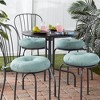 Kensington Garden 4pc 15"x15" Outdoor Bistro Chair Cushions - 2 of 4