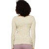 Felina Women's Organic Cotton Stretch Long Sleeve Tee 2-Pack - 4 of 4