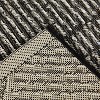 9' x 12' Large Diamond Indoor/Outdoor Rug Black/Natural - Threshold™