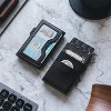 Minimalist Wallet with ID Window & EDC Pocket Pop Up Card Holder RFID Blocking Slim Wallet Design - 2 of 4