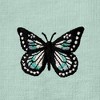 Dalix Butterfly Embroidered Cotton Relaxed Fit Short Sleeve Crewneck Tee Shirt Women - 4 of 4