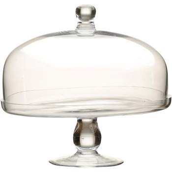 Artland Simplicity Glass Cake Plate with Dome