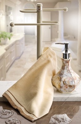 Milano Mother of Pearl Mosaic Soap Dispenser