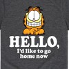 Boys' - Garfield - Hello Go Home Now Short Sleeve Graphic T-Shirt - 2 of 4