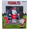 Gemmy Peanuts 3.5-FT Snoopy "Mistletoe Tester" Scene Holiday Inflatable - 4 of 4