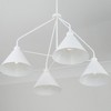 Capital Lighting Alden 4 - Light Chandelier in  Matte White - 2 of 4