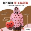 Plushible Chocolate Strawberry Snugible Blanket Hoodie & Pillow - 2 of 4
