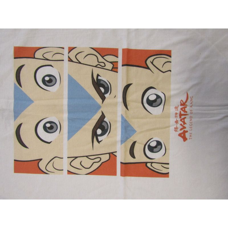 Avatar the Last Airbender Ang Eyes White Graphic Tee Shirt, 2 of 3