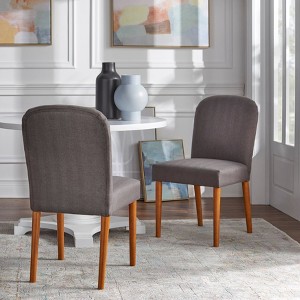 angelo:HOME Set of 2 Annabelle Dining Chairs - 1 of 4