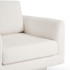 PAGED Modern Swivel Accent Chairs Teddy Barrel Armchair with 360-degree Swivel Base for Office, Living Room - 3 of 4