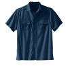 Boulder Creek by KingSize Men's Big & Tall Short-Sleeve Pilot Shirt - 4 of 4