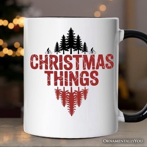 Christmas Things Retro Pop Classic Mug, Holiday Tee Gift | OrnamentallyYou - 1 of 4