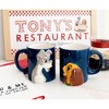 Silver Buffalo Disney Lady and the Tramp Starry Sky 20-Ounce Ceramic Mugs | Set of 2 - 3 of 4