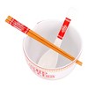 Silver Buffalo Nissin Cup Noodles 20-Ounce Ramen Bowl and Chopstick and Spoon Set - 4 of 4