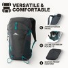 High Sierra Pathway Backpack with Hydration Storage, Sleeve and Multiple Pockets for Hiking, Biking, and Traveling - 2 of 4