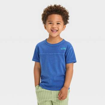 Toddler Boys' Short Sleeve Make Waves T-Shirt - Cat & Jack™ Blue