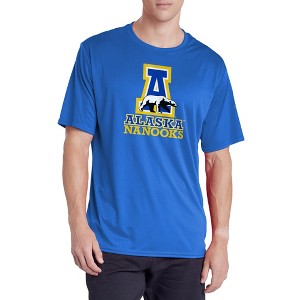 Men's Campus Lab University of Alaska Fairbanks Men's Sport Active T-Shirt Primary Logo - 1 of 4