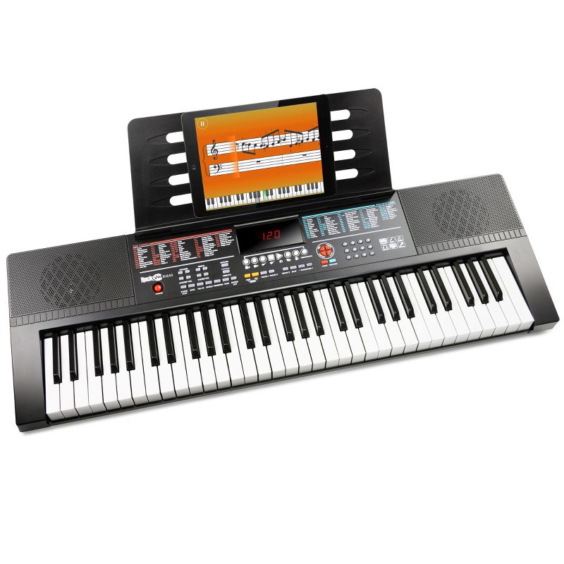 RockJam 61 Key Keyboard Piano Kit with Keyboard Stand, Headphones Sheet Music Stand & Lessons RJ640-XS, 5 of 11