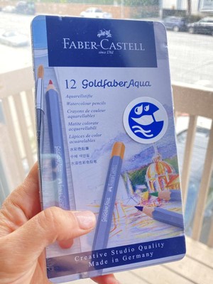 Lápices Colores Acuarelables Faber Castell Goldfaber Aqua 36