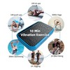 TopComfy Vibration Plate with Handle Whole Body Exercise Fitness for Fat Burning Weight Loss Men Women Home Gym Workouts, Blue, 22.5"*16"*7" - 3 of 4