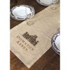Heritage Lace 16" x 60" Downton Abbey British Highclere Castle Table Runner - Beige - 2 of 3