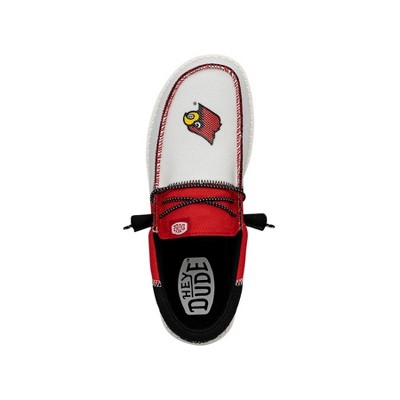 HEYDUDE Men Men's Wally Tri Louisville Cardinals , Louisville Red/Black, 11 — фото 7