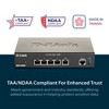 D-Link Gigabit VPN Router | Perfect for Remote Work | 4 Port Gigabit Dual WAN Failover | Enterprise-Grade Encryption | TAA/NDAA Compliant (DSR-250V2) - 3 of 4