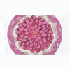 Earth Rugs Charming Boho Flower Coaster – Country Farmhouse 5"x5" Protector - 2 of 3
