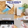 Portable Air Conditioner 8000 BTU, 15x20 ft2, Window Installation Kit & Remote Control for Home Office Dorm - 4 of 4