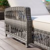 Chic Crate-All Weather Rattan Recliner Lounge Chair – Adjustable Poolside Lounge with Removable Cushions, Garden & Patio Furniture, Beige - 3 of 4