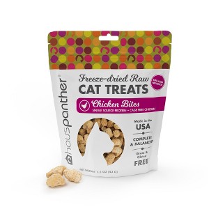 Hauspanther Freeze Dried Raw Cat Treats 1.5 oz - 1 of 4