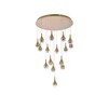 Elegant Lighting Amherst 16 - Light Chandelier in  Satin Gold - 2 of 4