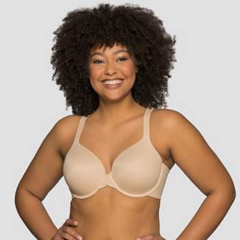 Vanity Fair Womens Beauty Back Full Figure Wireless Extended Side And Back  Smoother Bra 71267 - Sheer Quartz - 40dd : Target