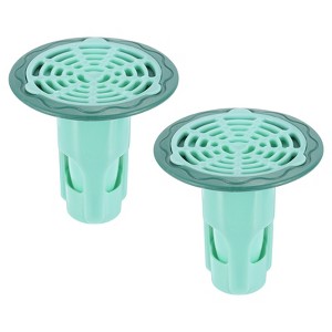 Unique Bargains PVC Anti-Odor Durable Anti-Slip Bathroom Floor Drain Stoppers - 1 of 3