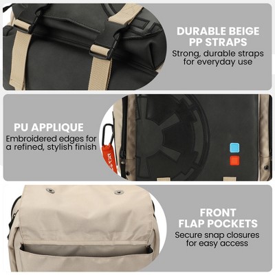 Star Wars Lightsaber-Themed White Built-Up Backpack — фото 5