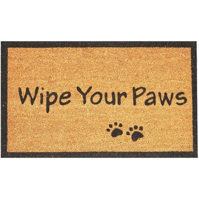 Envelor Coir Door Mat with Non-Slip Rubber Backing