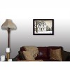 Gulches Modern Elegance Framed Print, "Winter Porch" Wall Art, Black Frame - 3 of 4