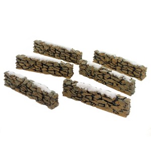 Department 56 Villages 1.25 In Village Stone Wall , Village Accessories (6PC) - 1 of 2
