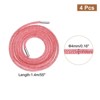 Unique Bargains Fashion Diamond Crystal Shoe Laces with Net for Sweatpants Shorts 4 Pcs - 2 of 4
