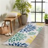 Fulvari Area Rug Non-Slip Floral Washable Living Room Throw Small Stain Resistant Rugs Low-Pile Rugs Boho Rugs - 2 of 4