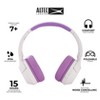 Altec Lansing Kid Safe Wireless Headphones 85dB Volume Limit - Foldable Design and Powerful Sound with 15H Battery and Active Noise Cancellation - 2 of 4